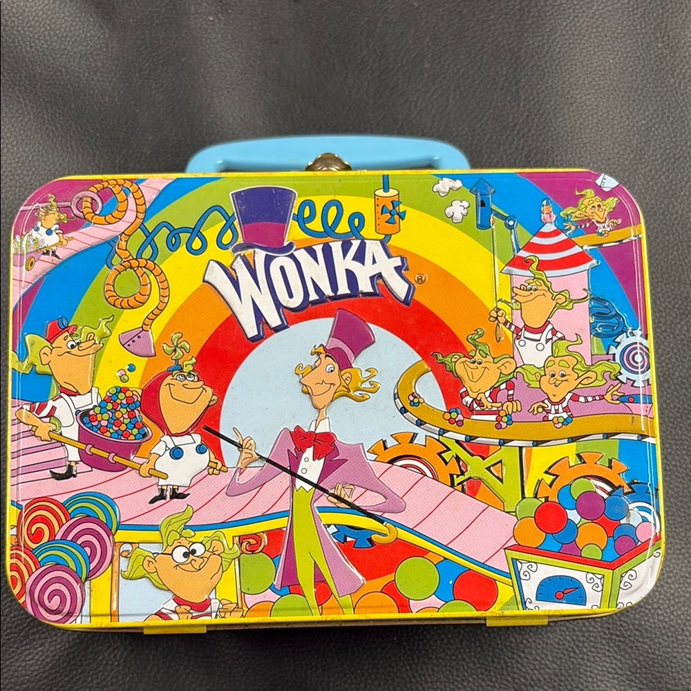 Collectible Vintage  Willy Wonka Lunch Box